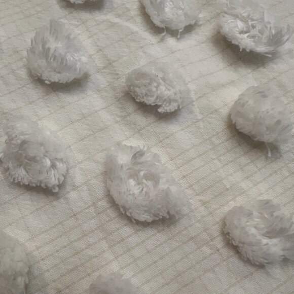 West Elm Candlewick 24" Euro Square Shams Pillow Covers set of 2 - Picture 5 of 5